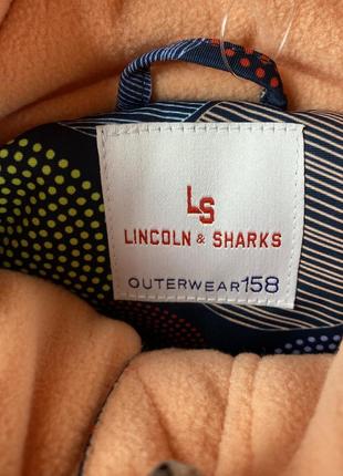 Новая термо куртка лыжная девочка 158см lincoln&amp;sharks4 фото