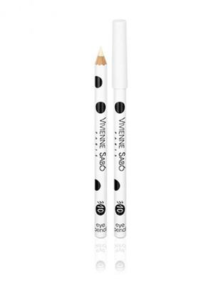 Карандаш для глаз vivienne sabo merci eye pencil 310 - белый