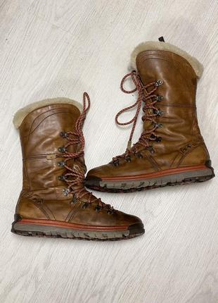 Шкіряні,зимові чоботи фірми merrell.розмір 39,сапоги,ботінки3 фото