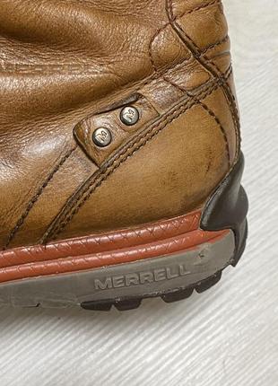 Шкіряні,зимові чоботи фірми merrell.розмір 39,сапоги,ботінки9 фото