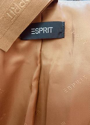 Демисезонное шерстяное пальто esprit6 фото