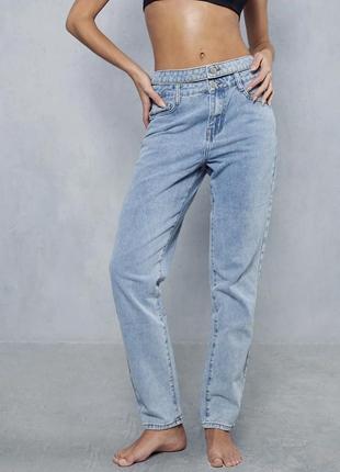 Жіночі джинси моми mom jeans blue misspap3 фото