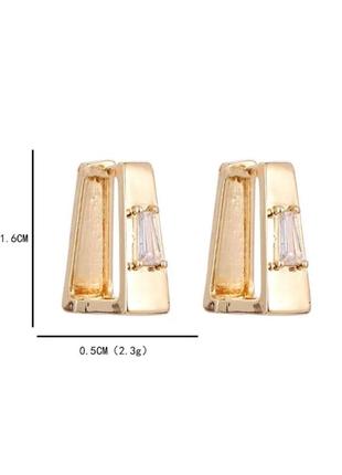 Серьги в стиле celine 3