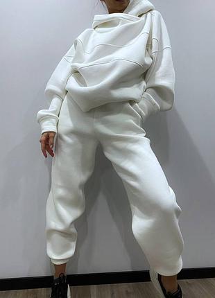 Костюм на флисе🍁❄️  очень мягкий и тёплый 😍