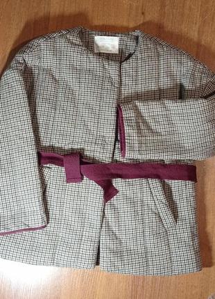 Пиджак-куртка для девочки р.122