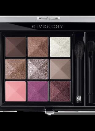 Палетка теней для век givenchy le 9 de givenchy multi-finish eyeshadows palette 03