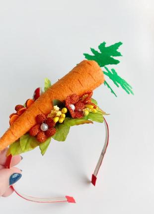 Обруч морковь морковка1 фото