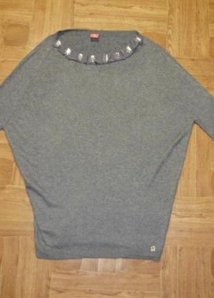 Красивый нарядный свитер tiffi 30% шерть-ангора-кашемир,настоящий оверсайз в идеале4 фото