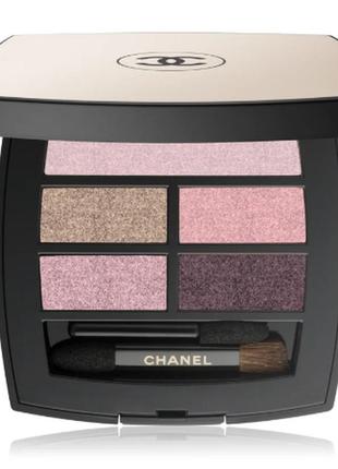 Палетка теней для век chanel les beiges palette regard belle mine naturelle light