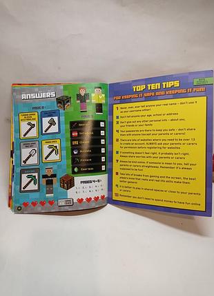 Книжка книга майнкрафт minecraft centum 10