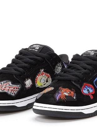 nike texas sb dunk low pro qs neckface2 фото