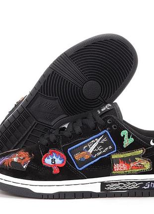 nike texas sb dunk low pro qs neckface5 фото