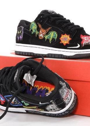 nike texas sb dunk low pro qs neckface7 фото