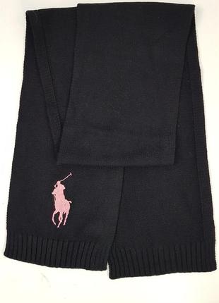 Роскошный брендовый шарф Camisa Polo Reta Lisa Azul-Marinho