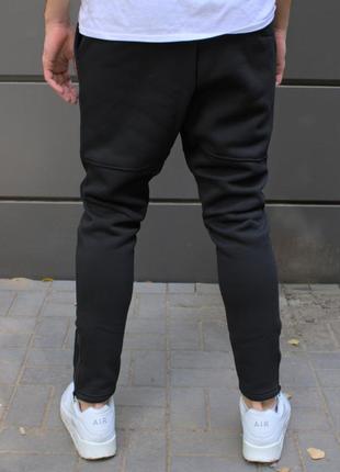 Чорні спортивні штани чоловічі2 фото