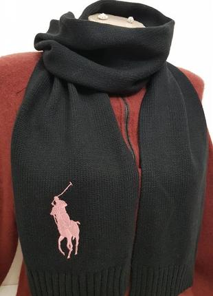 Роскошный брендовый шарф polo ralph lauren4 фото