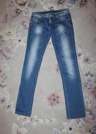 Джинсы стройной девочке 10-11 лет от miss girl
