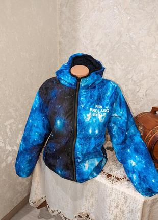 Куртка на два боки 44-46-48 р демісезон