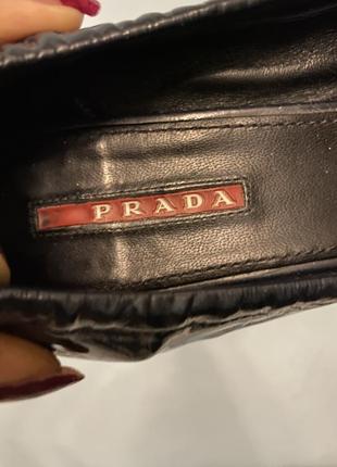 Туфли prada 37,5 38 оригинал новые натуральная кожа2 фото