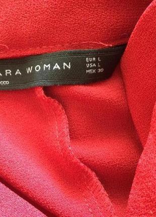 Стильное платье миди от zara.3 фото