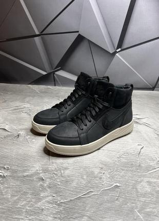 Зимние мужские ботинки nike black haki (мех) 41-42-43-44-457 фото