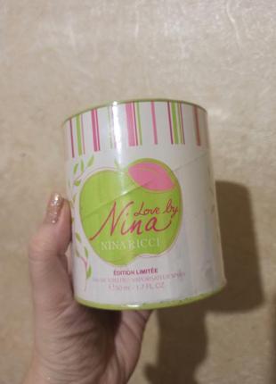 Nina ricci love by nina новые упакованные