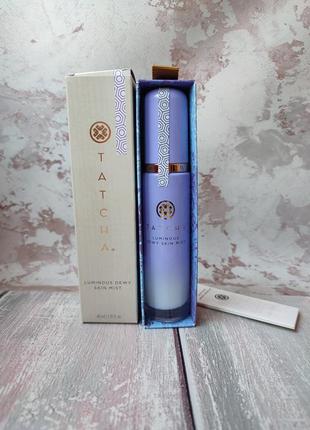 Зволожуючий спрей для обличчя tatcha luminous dewy skin mist