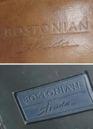 Мужские кожаные туфли лоферы bostonian италия9 фото