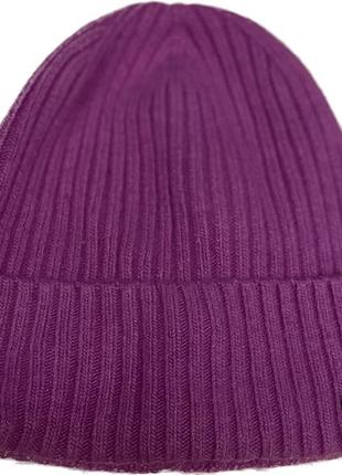 Фиолетовая шапка