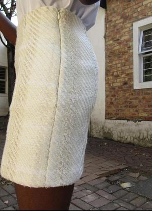 Твидовая юбка h&amp;m4 фото