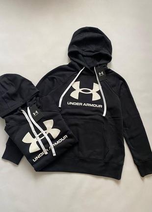 Худи under armour на флисе размер с, м оригинал4 фото