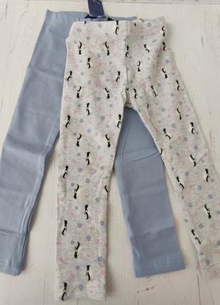 Милий комплект — тепле плаття + термо лосини lupilu для дівчинки, р.98/1044 фото