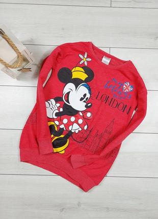 Удлиненный свитшот disney minnie mause