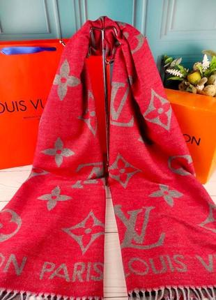 Теплый палантин  шарф