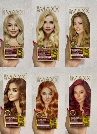 Фарба для волосся maxx deluxe 3.0 темно-коричневий livesta лівеста #розвантажую туреччина4 фото