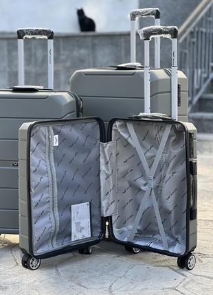 Качественный чемодан из полипропилен,от польского производителя wings,чемодан,дорожная сумка10 фото