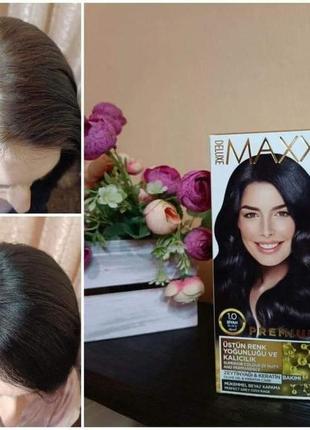 Фарба для волосся maxx deluxe 3.0 темно-коричневий livesta лівеста #розвантажую туреччина