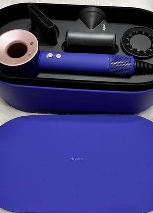 Фен dyson hd07 supersonic limited edition vinca blue/rose: