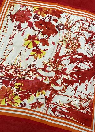 Чудова шовкова хустка картина saint trope