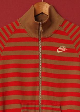 Nike рр s кофта з бавовни, висока горло, подвійний замок3 фото