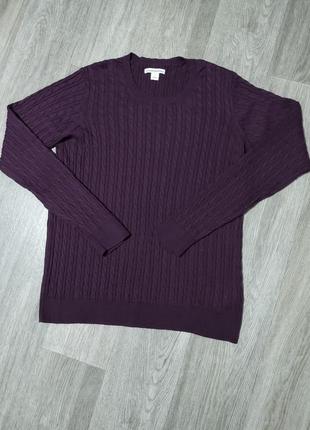 Мужской обтягивающий свитер / amazon essentials / кофта / свитшот / мужская одежда / бордовый свитер /