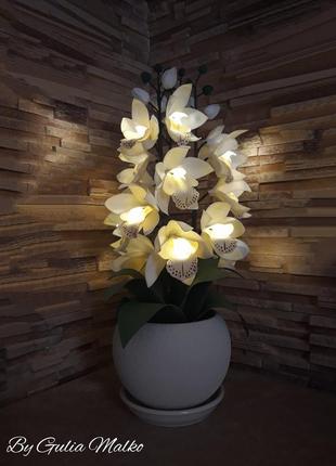 Світильник - орхідея2 фото