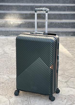 Якісна валіза з абс пластику +полікарбонат ,від польского виробника wings ,чемодан ,бьюті кейс ,дорожня сумка6 фото