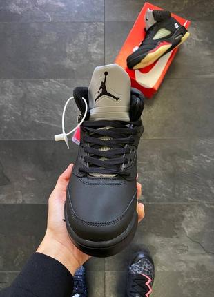 Зимние кроссовки nike air jordan retro 5 fur2 фото