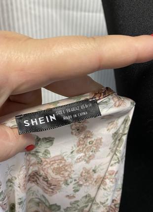 Женское платье на запах shein8 фото