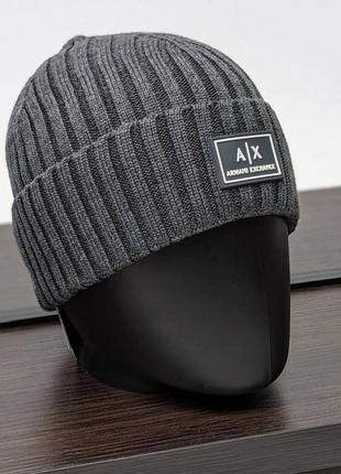 Шапка в стилі armani exchange