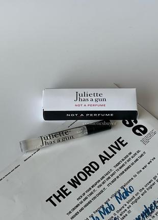 5 ml парфюмированная вода парфюма духов пробник духов миниатюра juliette has a gun - not a perfume