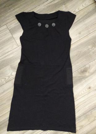 Чорний універсальний сарафан,плаття1 фото