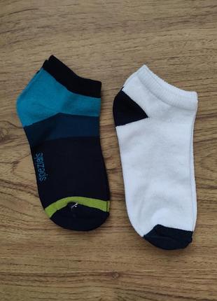 Детские носки короткие для мальчика набор 2шт. primark р.31-34