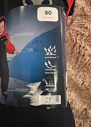 Зимний комбинезон перхотила красно-синий8 фото